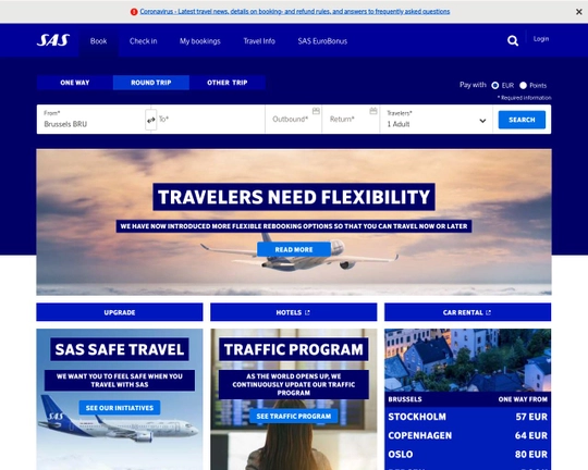 Scandinavian Airlines Logo